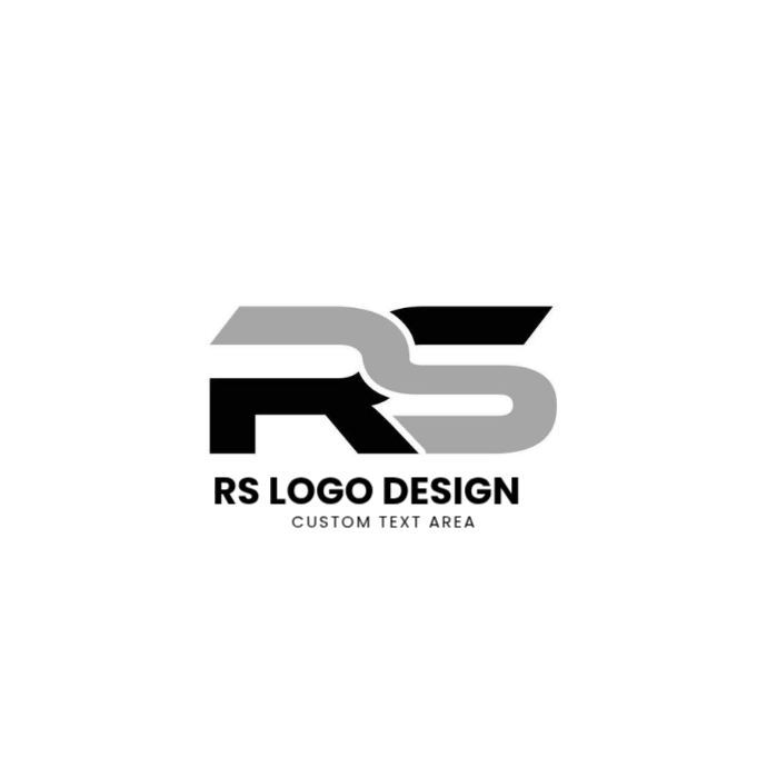 RS Logo Design Template | PosterMyWall