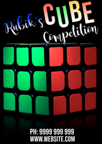 Rubiks Cube Template PosterMyWall Rubiks Cube Template PosterMyWall