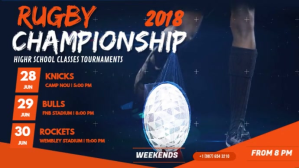 Rugby Championship Tournament Digital Display Video template
