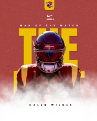 rugby Instagram Portrait template