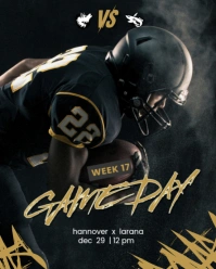 rugby Instagram Portrait template