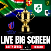 rugby Instagram Post template