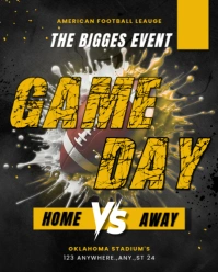 rugby Instagram Portrait template