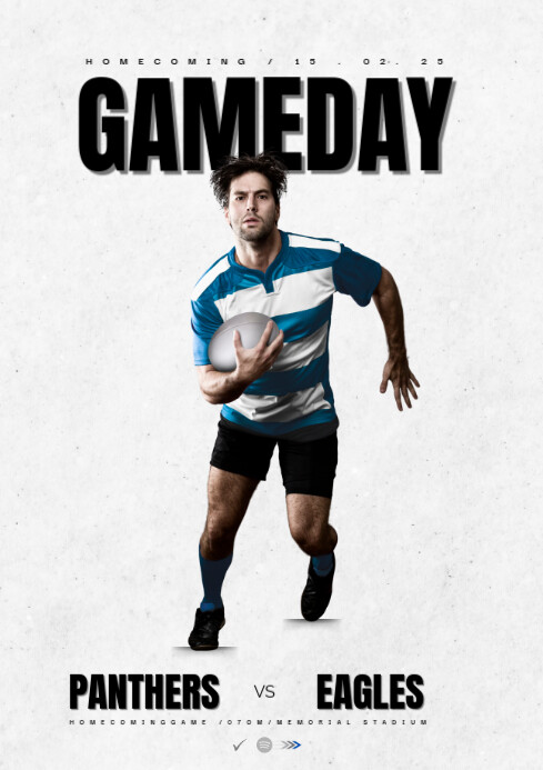 rugby Template | PosterMyWall