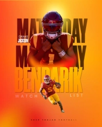 RUGBY Instagram Portrait template