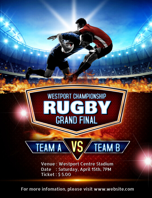 Rugby Team Flyers