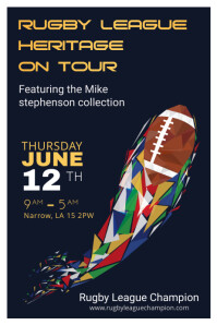 Live Screening Rugby Tournament Poster Template | PosterMyWall