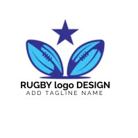 Any Rugby Logo RUGBY LOGO Template | PosterMyWall