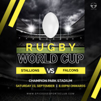 Tag Rugby Poster Rugby Poster Template | PosterMyWall