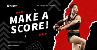 Rugby Sports Image partagée Facebook template