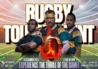 Rugby Tournament A4 template