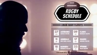 Rugby Video Schedule Template