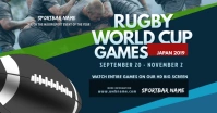 Rugby World Cup Facebook Shared Image template
