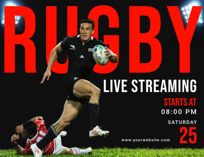 rugby3 Template | PosterMyWall