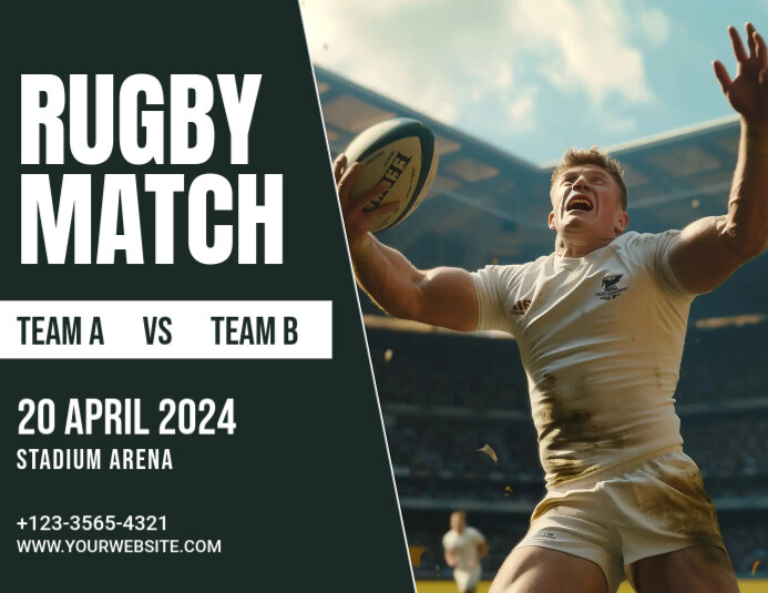rugby9 Template | PosterMyWall