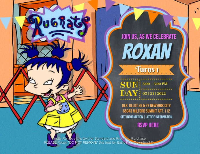 Rugrats Template | PosterMyWall