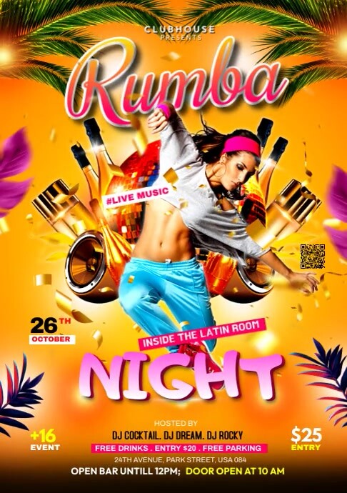 Ramba Screen Copy of RUMBA DANCE | PosterMyWall