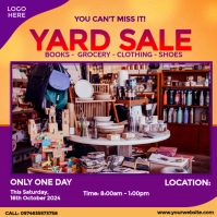 Rummage Sale Instagram Post template