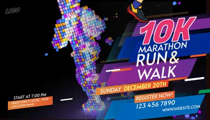 Run & Walk Event (1) Template | PosterMyWall