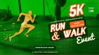 5K Run & Walk Flyer Template – Athletic Sports Event Poster