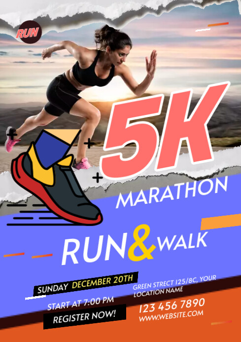 Run & Walk Event Template | PosterMyWall