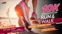 Run & Walk Event Twitter Post template