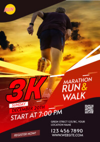 5K Run & Walk Flyer Template | PosterMyWall