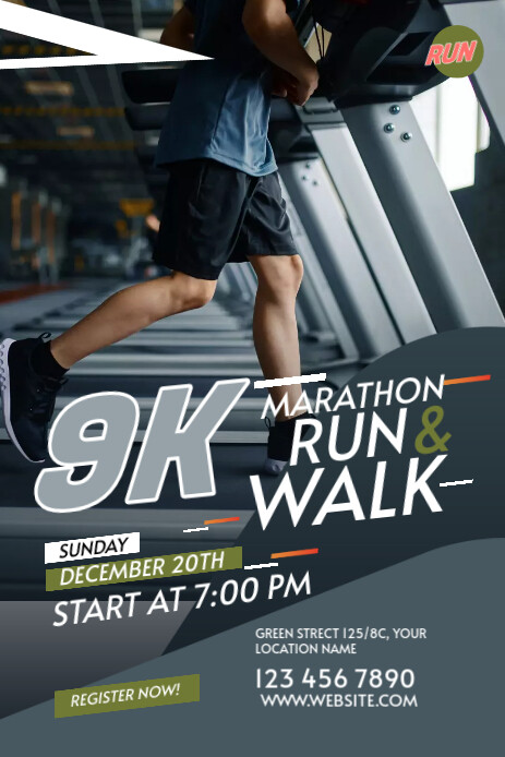 Run & Walk Event Template | PosterMyWall