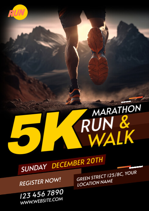 Run & Walk Event Template | PosterMyWall