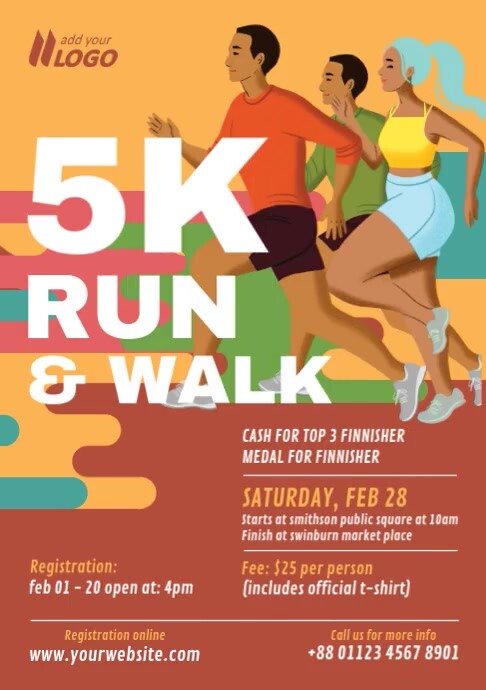 Run & Walk Event Template | PosterMyWall