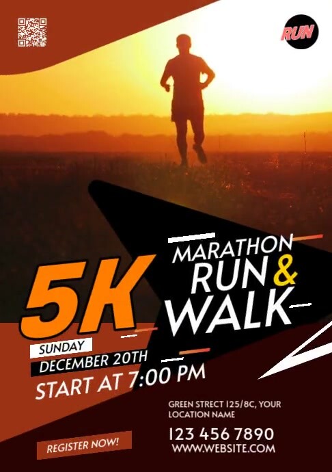 Run & Walk Event Template | PosterMyWall