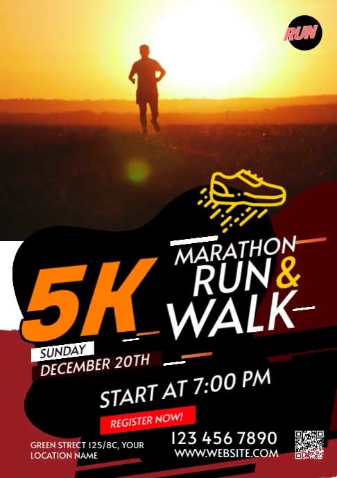 Copy of Run & Walk Event | PosterMyWall