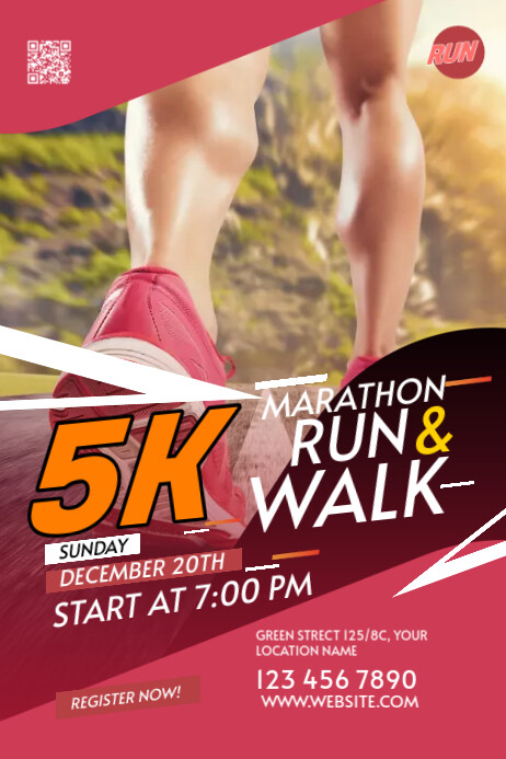 Run & Walk Event Template | PosterMyWall
