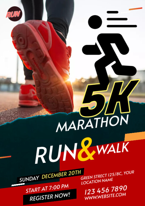 Run & Walk Event Template | PosterMyWall
