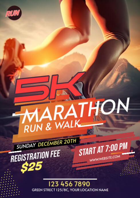 Copy of Run & Walk Event | PosterMyWall