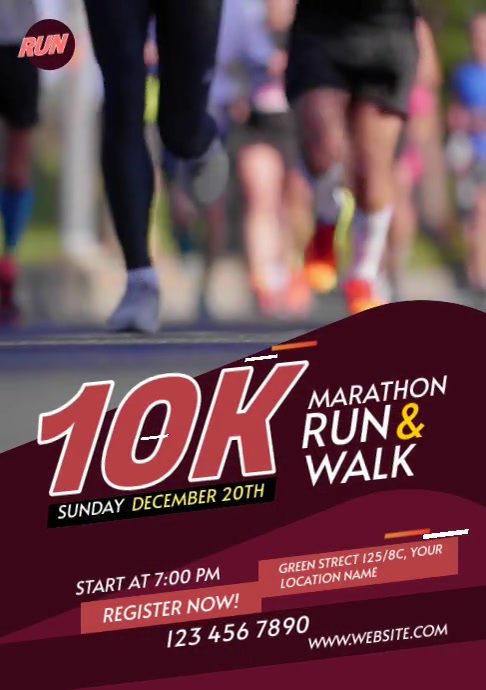 Run & Walk Event Template | PosterMyWall