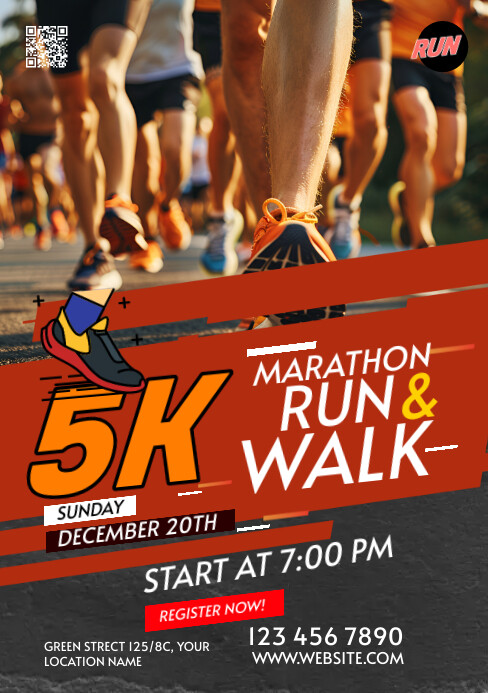 Run & Walk Event Template | PosterMyWall