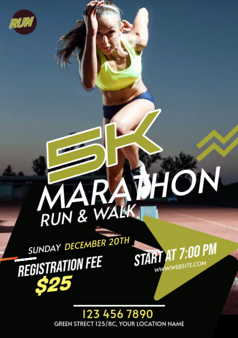 Run & Walk Event Template | PosterMyWall