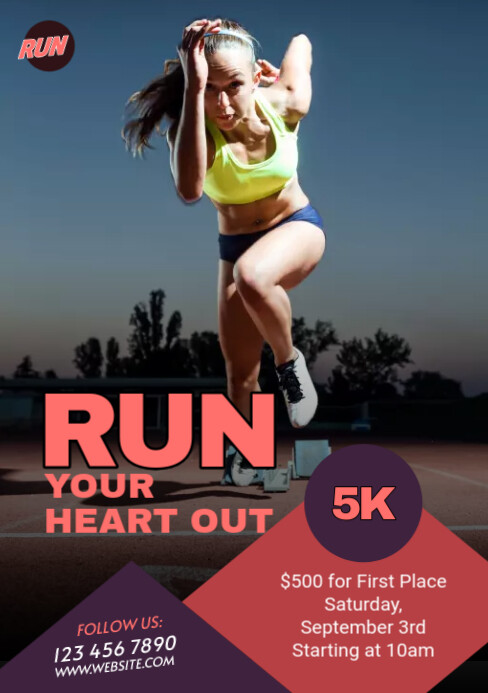 Run & Walk Event Template | PosterMyWall