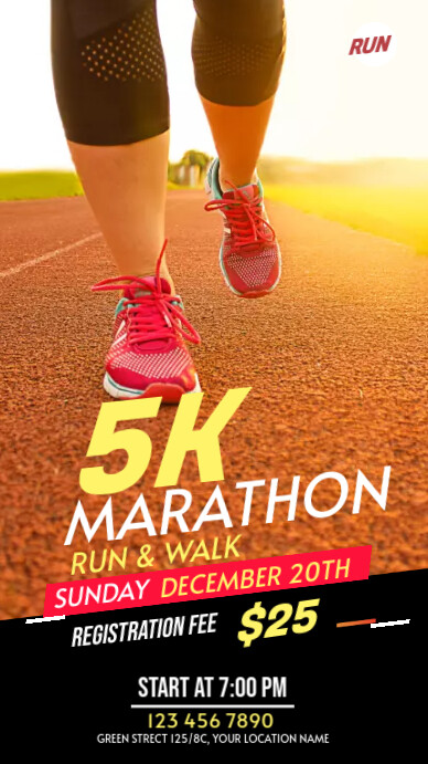 Copy of Run & Walk Event | PosterMyWall