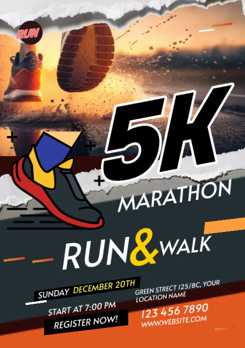 Run & Walk Event Template | PosterMyWall