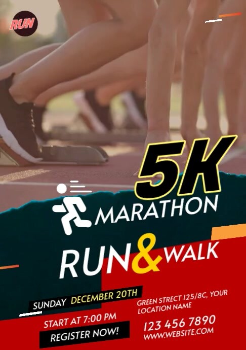 Run & Walk Event Template | PosterMyWall