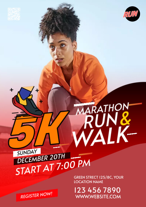 Run & Walk Event Template | PosterMyWall