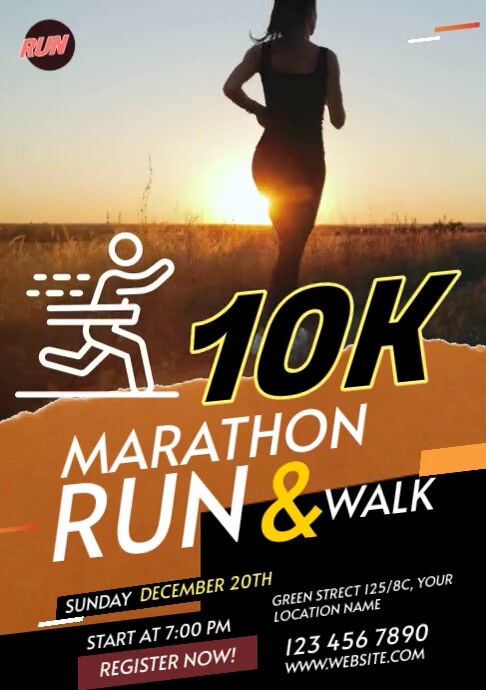 Run & Walk Event Template | PosterMyWall