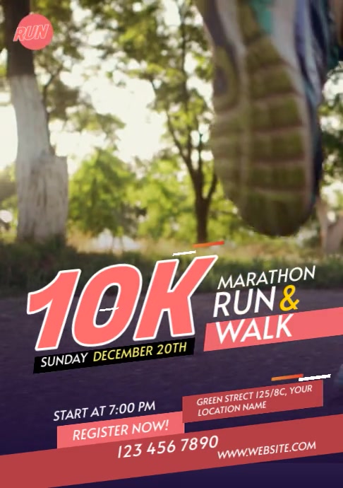 Copy of Run & Walk Event | PosterMyWall