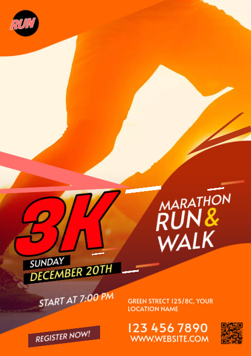 Run & Walk Event Template | PosterMyWall