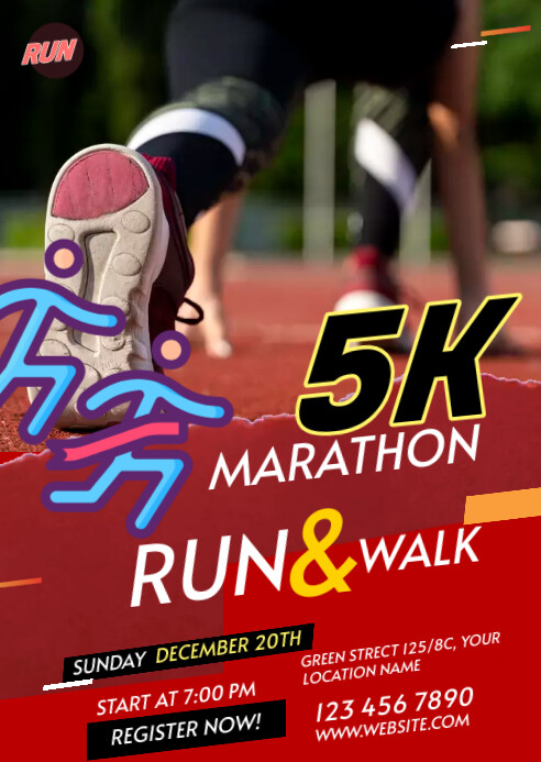 Run & Walk Event Template | PosterMyWall