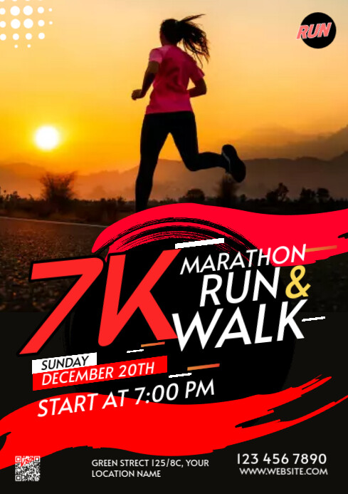 Run & Walk Event Template | PosterMyWall