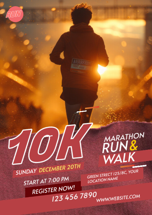 Run & Walk Event Template | PosterMyWall