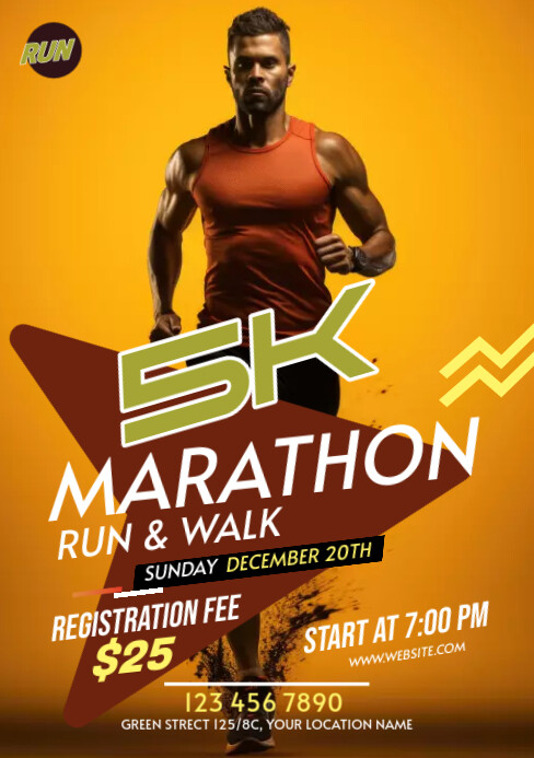 Run & Walk Event Template | PosterMyWall